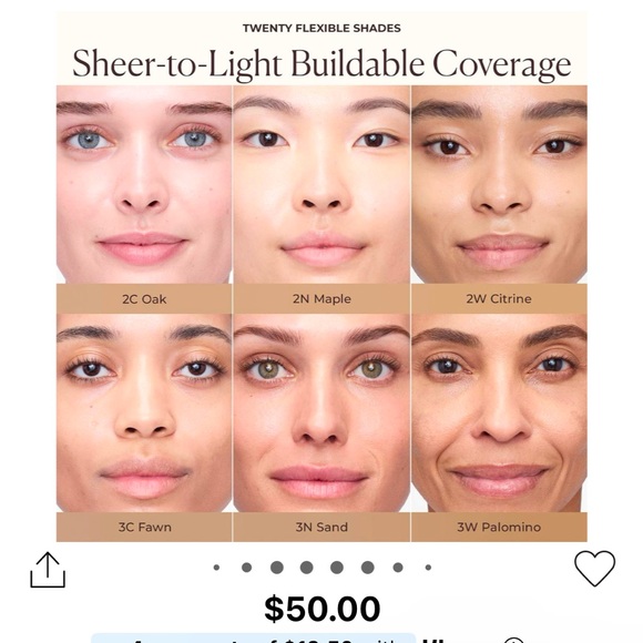 Laura mercier tinted moisturizer 
blurred matte ~ 2 C Oak - Picture 4 of 5